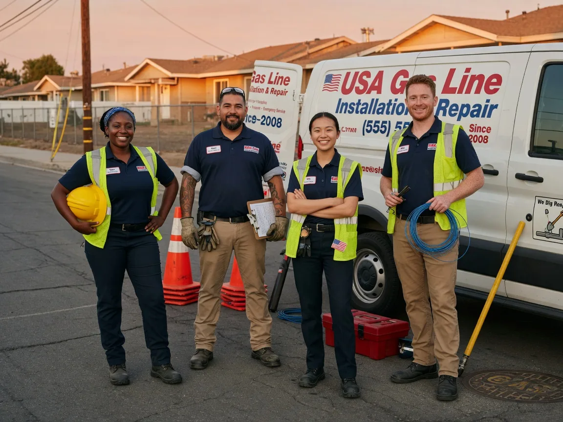 Gas Line Installation company in Fishers, IN